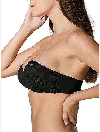 Soutien-gorge bandeau honeymoon noir