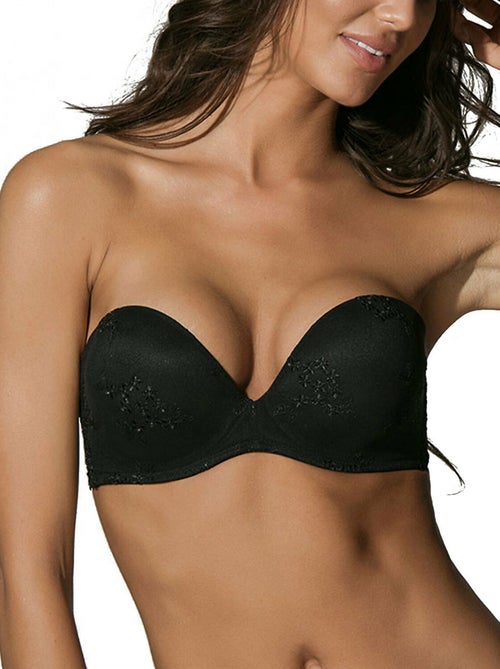 Soutien-gorge bandeau honeymoon noir - Kiabi Soutien-gorge bandeau honeymoon noir - Kiabi