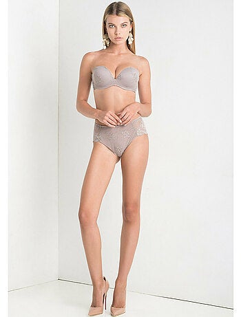Soutien-gorge bandeau honeymoon vison