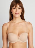 Soutien-gorge bandeau invisible Rose - Kiabi