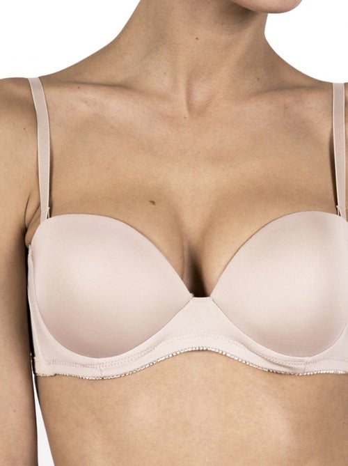 Soutien-gorge Bandeau Microfibre - Kiabi Soutien-gorge Bandeau Microfibre - Kiabi