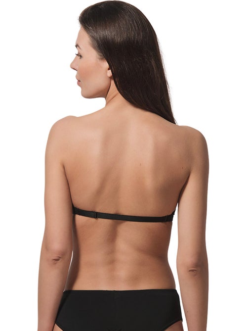 Soutien-gorge bandeau multi-positions secret noir - Kiabi Soutien-gorge bandeau multi-positions secret noir - Kiabi