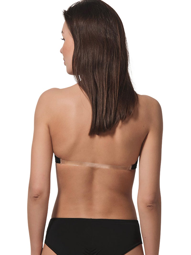 Soutien-gorge bandeau multi-positions secret noir Noir - Kiabi
