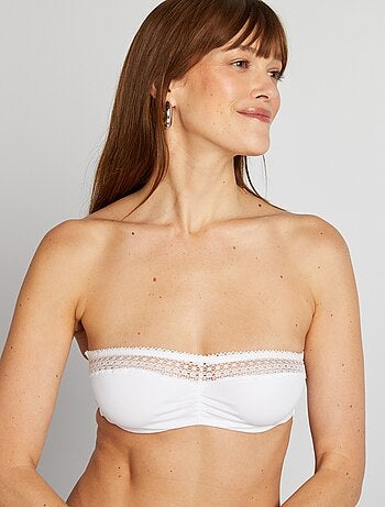 Soutien-gorge bandeau non paddé