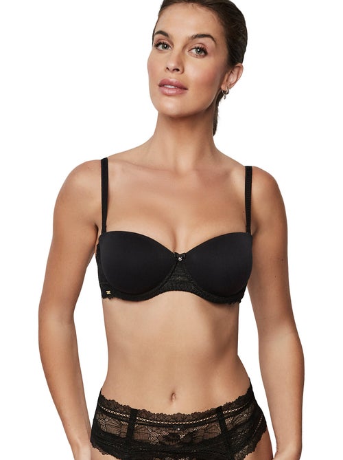 Soutien-gorge bandeau préformé armaturé agatha - Kiabi Soutien-gorge bandeau préformé armaturé agatha - Kiabi