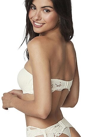 Soutien-gorge bandeau préformé armaturé federica mariage