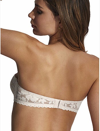 Soutien-gorge bandeau préformé armaturé gabrielle mariage