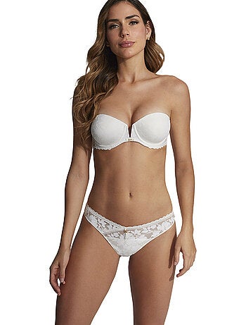 Soutien-gorge bandeau préformé armaturé gabrielle mariage