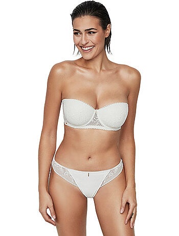 Soutien-gorge bandeau préformé malitzia mariage