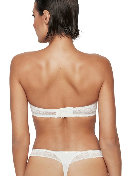Soutien-gorge bandeau préformé malitzia mariage - Kiabi Soutien-gorge bandeau préformé malitzia mariage - Kiabi