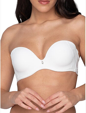 Soutien-gorge bandeau préformé melody mariage