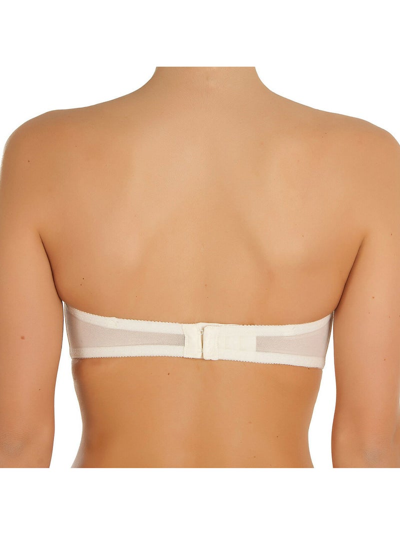 Soutien-gorge bandeau préformé olivia Ecru - Kiabi