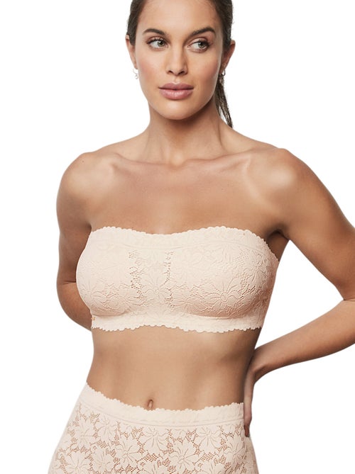Soutien-gorge bandeau préformé one and lace - Kiabi Soutien-gorge bandeau préformé one and lace - Kiabi