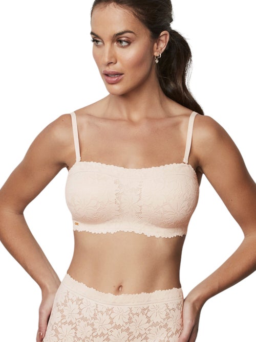 Soutien-gorge bandeau préformé one and lace - Kiabi Soutien-gorge bandeau préformé one and lace - Kiabi