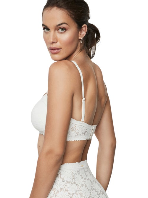 Soutien-gorge bandeau préformé one and lace mariage - Kiabi Soutien-gorge bandeau préformé one and lace mariage - Kiabi