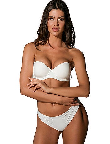 Soutien-gorge bandeau préformé secret sense