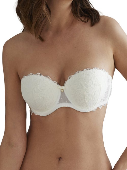 Soutien-gorge bandeau push-up filipa mariage - Kiabi Soutien-gorge bandeau push-up filipa mariage - Kiabi