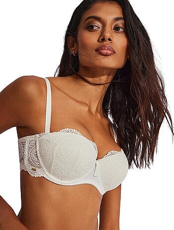 Soutien-gorge bandeau push-up matilda mariage