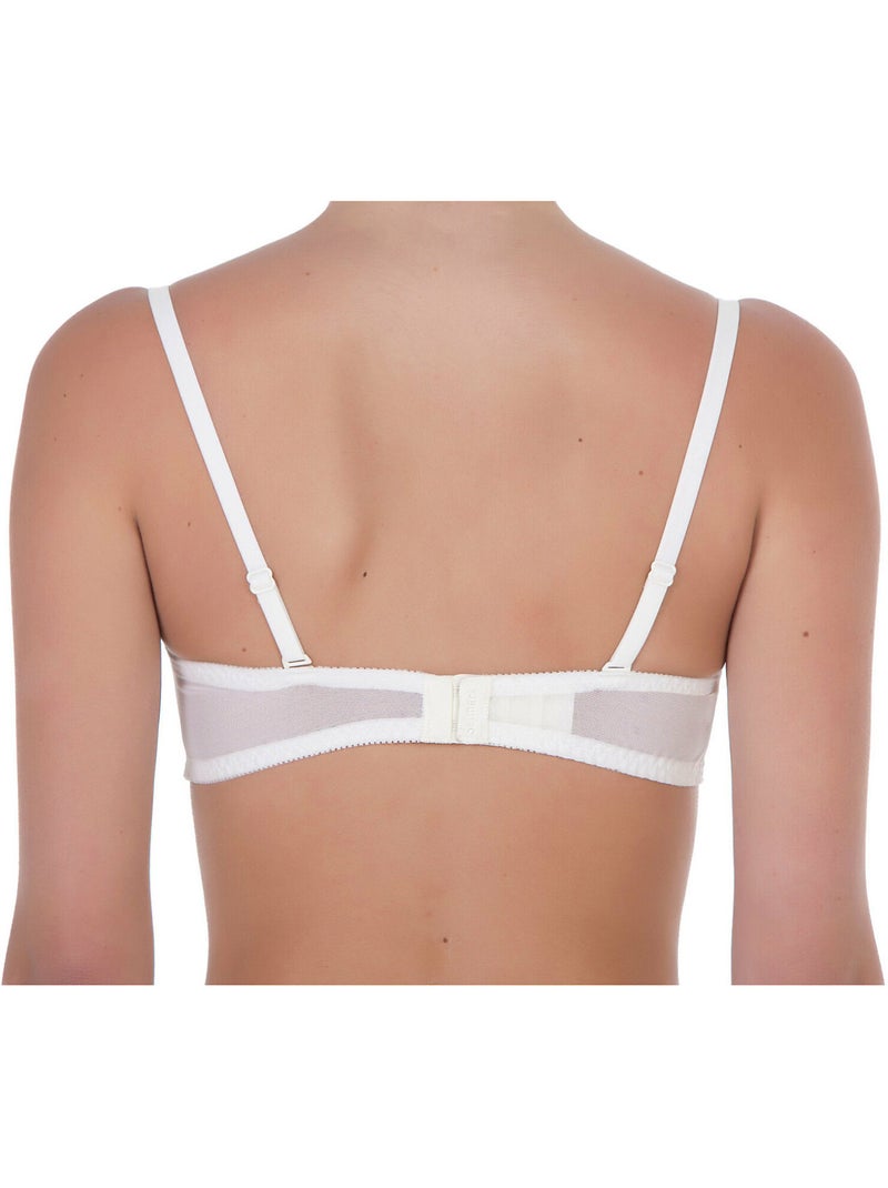 Soutien-gorge bandeau siena Ecru - Kiabi