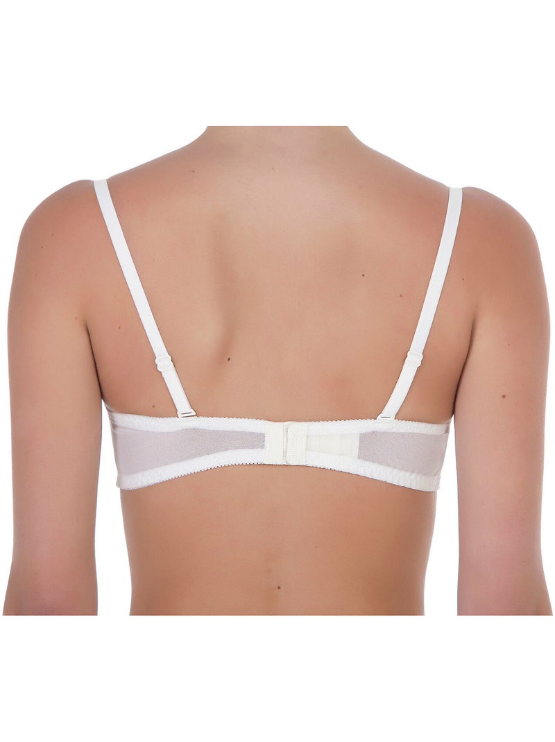 Soutien-gorge bandeau siena Ecru - Kiabi