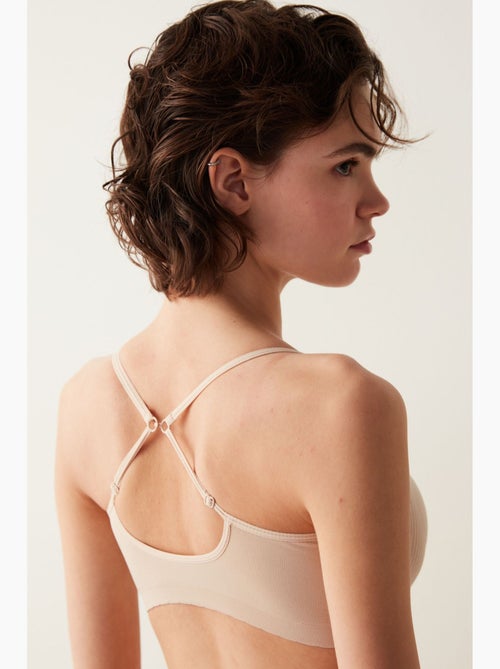 Soutien-gorge basique rembourré sans couture sans armatures penti - Kiabi Soutien-gorge basique rembourré sans couture sans armatures penti - Kiabi