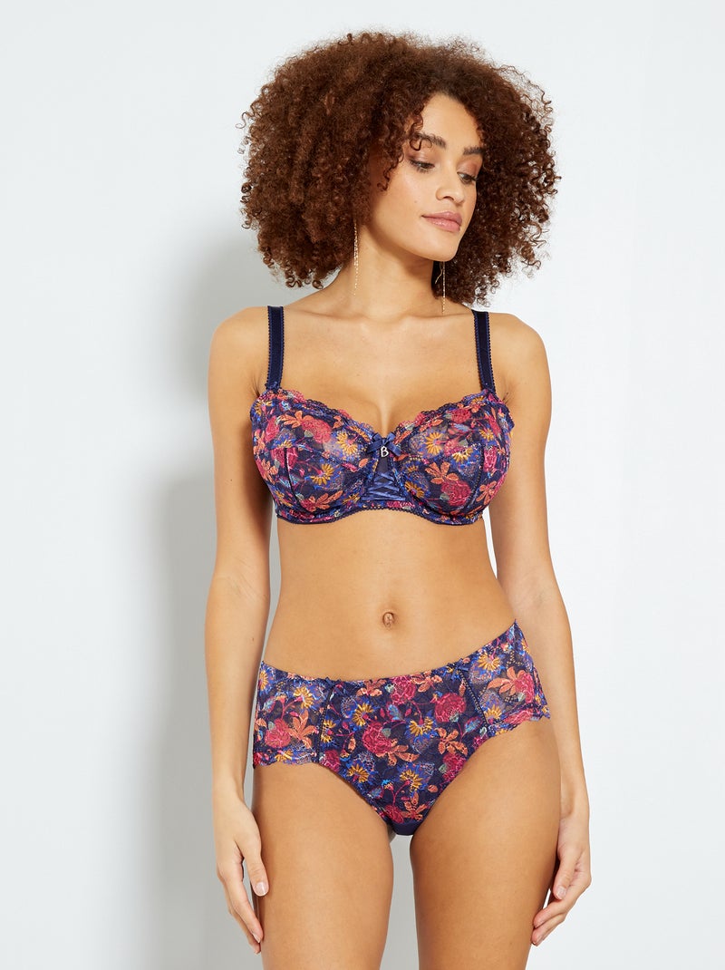 Soutien-gorge 'Bestform' marine - Kiabi