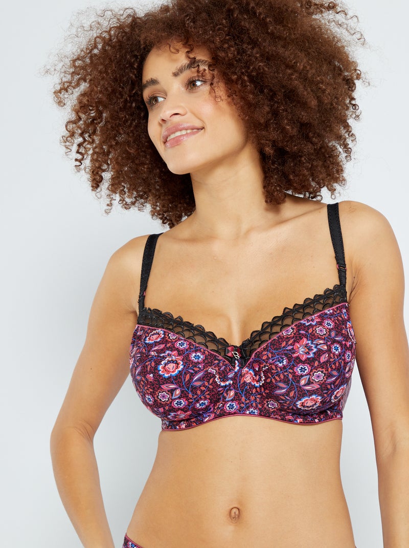 Soutien-gorge 'Bestform' rose - Kiabi