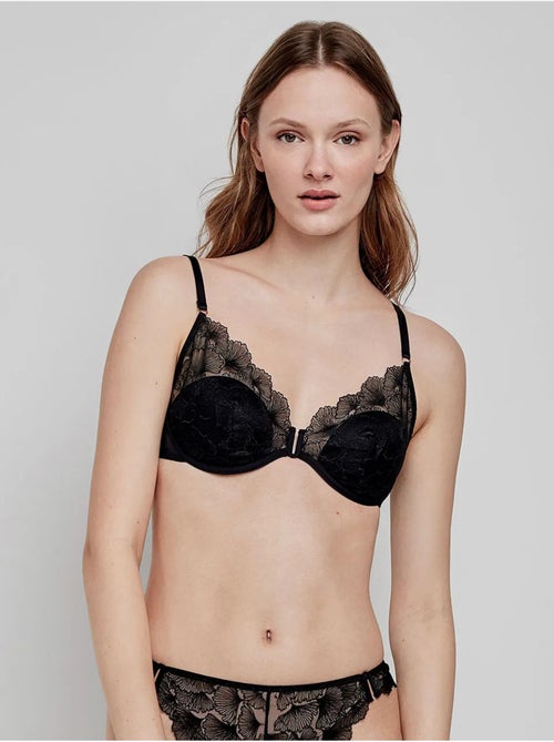 Soutien-gorge bralette avec armatures et coques bonnets b et c - Kiabi