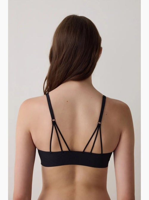 Soutien-gorge bralette fit sans armatures et sans coutures penti - Kiabi Soutien-gorge bralette fit sans armatures et sans coutures penti - Kiabi