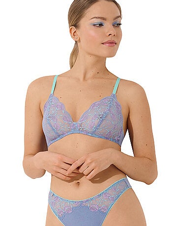 Soutien-gorge bralette sans armatures rainbow