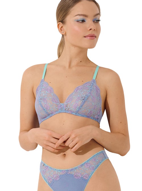 Soutien-gorge bralette sans armatures rainbow - Kiabi