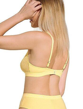 Soutien-gorge bralette triangle sans armatures sunflower