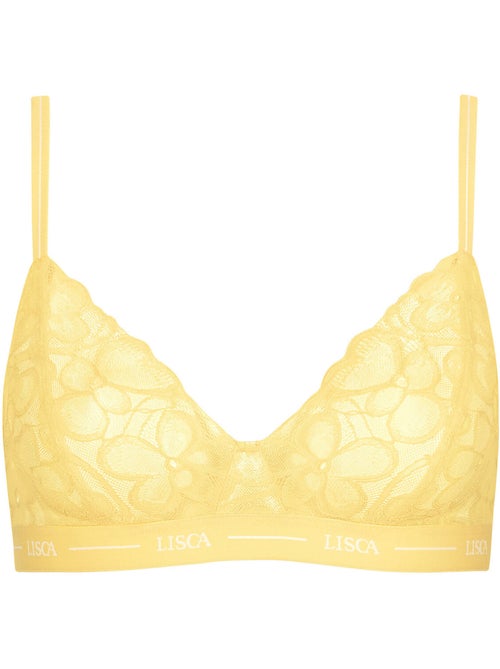 Soutien-gorge bralette triangle sans armatures sunflower - Kiabi Soutien-gorge bralette triangle sans armatures sunflower - Kiabi