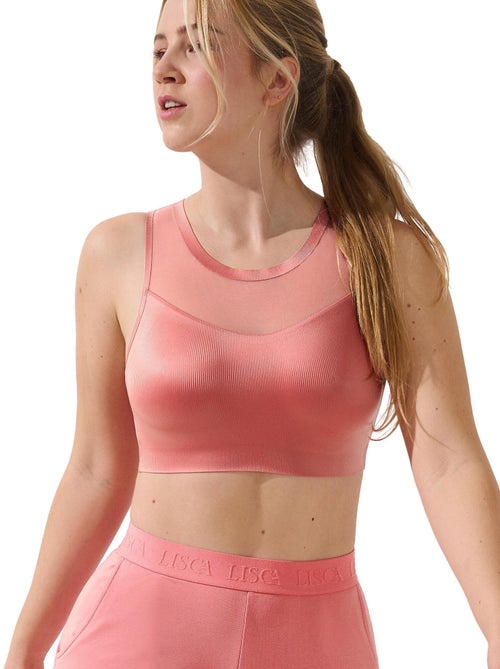 Soutien-gorge brassière préformé sans armatures lifestyle - Kiabi Soutien-gorge brassière préformé sans armatures lifestyle - Kiabi
