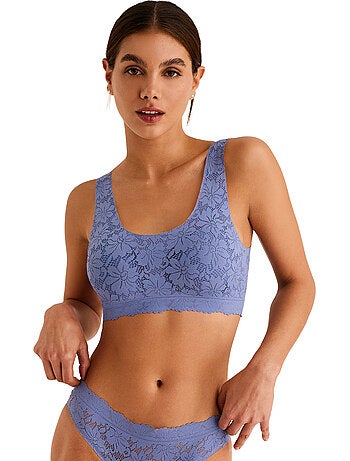 Soutien-gorge brassière sans armatures one and lace