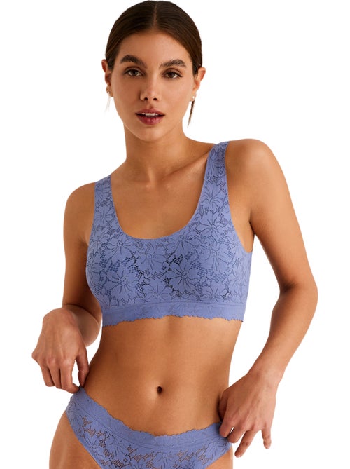 Soutien-gorge brassière sans armatures one and lace - Kiabi Soutien-gorge brassière sans armatures one and lace - Kiabi