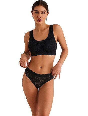 Soutien-gorge brassière sans armatures one and lace