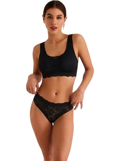 Soutien-gorge brassière sans armatures one and lace - Kiabi Soutien-gorge brassière sans armatures one and lace - Kiabi
