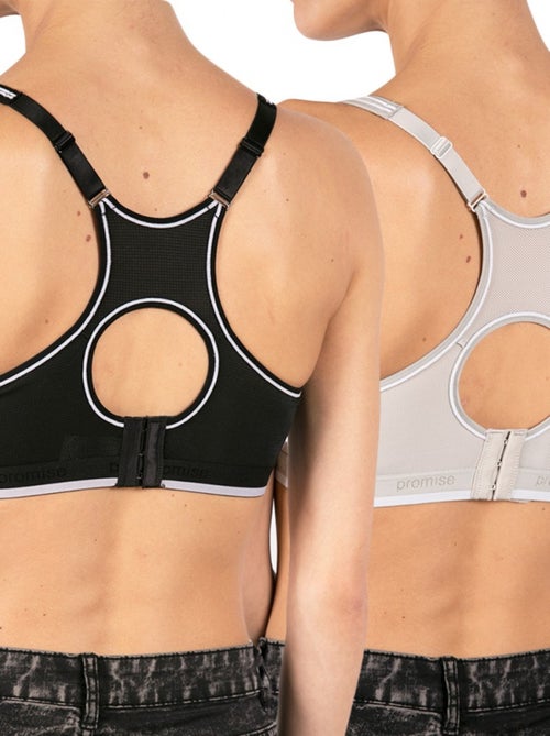 Soutien-gorge brassière sport femme lot de 2 - Kiabi Soutien-gorge brassière sport femme lot de 2 - Kiabi