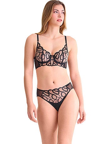 Soutien-gorge bustier armaturé shiny secret