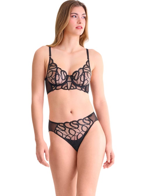 Soutien-gorge bustier armaturé shiny secret - Kiabi Soutien-gorge bustier armaturé shiny secret - Kiabi
