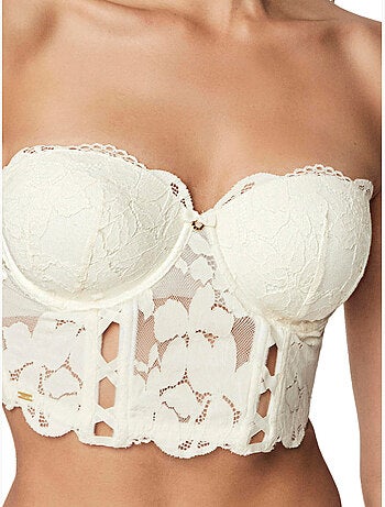 Soutien-gorge bustier balconnet federica mariage