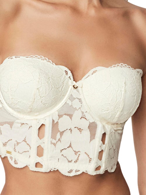 Soutien-gorge bustier balconnet federica mariage - Kiabi Soutien-gorge bustier balconnet federica mariage - Kiabi