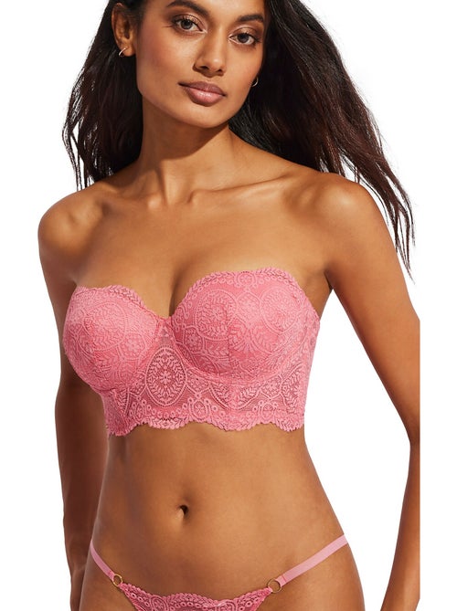 Soutien-gorge bustier balconnet matilda - Kiabi Soutien-gorge bustier balconnet matilda - Kiabi