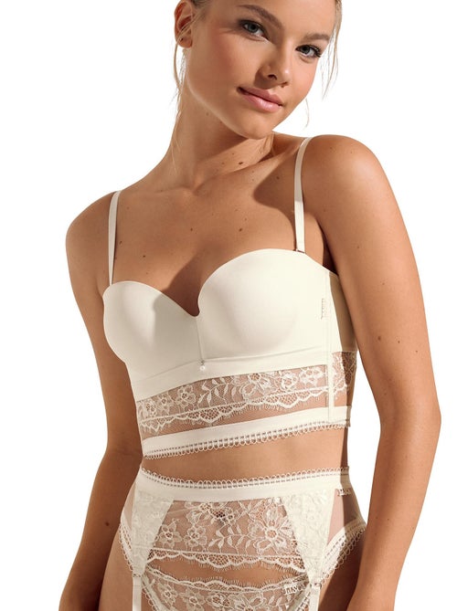 Soutien-gorge bustier balconnet préformé daydream mariage - Kiabi Soutien-gorge bustier balconnet préformé daydream mariage - Kiabi