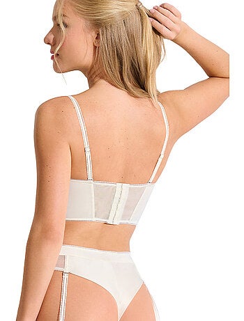 Soutien-gorge bustier balconnet préformé eminence mariage