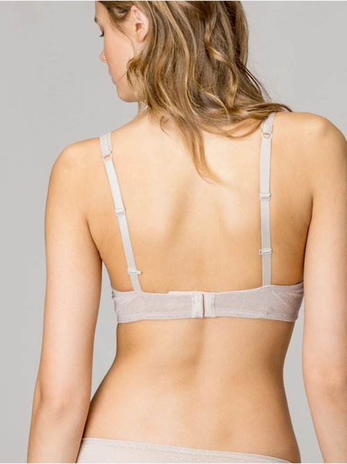 Soutien-gorge classique avec armature et mousse en plumetis - Kiabi Soutien-gorge classique avec armature et mousse en plumetis - Kiabi