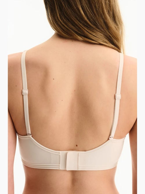 Soutien-gorge contour invisible à coques amovibles penti - Kiabi Soutien-gorge contour invisible à coques amovibles penti - Kiabi