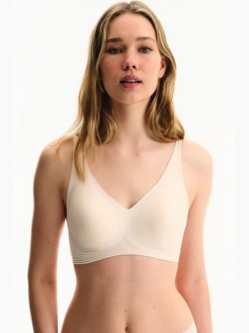 Soutien-gorge contour invisible à coques amovibles penti - Kiabi Soutien-gorge contour invisible à coques amovibles penti - Kiabi