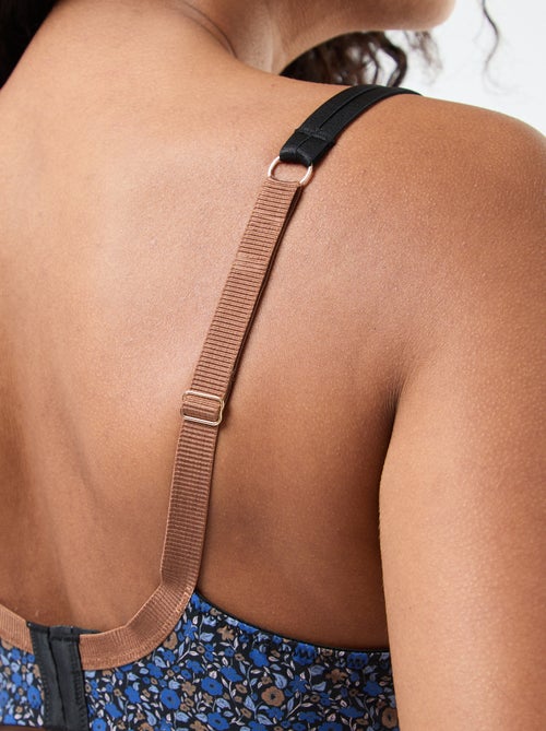 Soutien-gorge corbeille emboîtant imprimé - Kiabi Soutien-gorge corbeille emboîtant imprimé - Kiabi